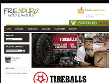 Tablet Screenshot of frienduro.com